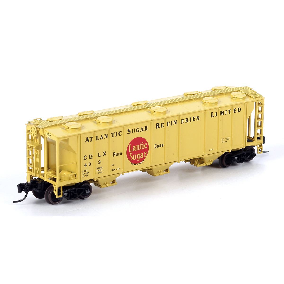 CGLX - Hopper, 3-Bay, Covered, PS3893 - Athearn 23806